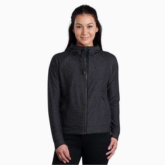 NWT KÜHL W's M Revivr Hoody in Raven Heathered Gray